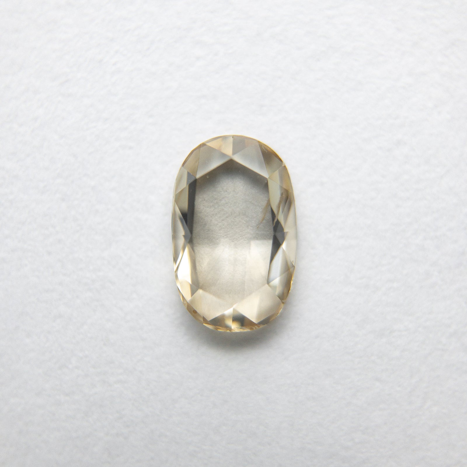 0.55ct 6.62x4.24x1.91mm Oval Rosecut 18090-10 - Misfit Diamonds
