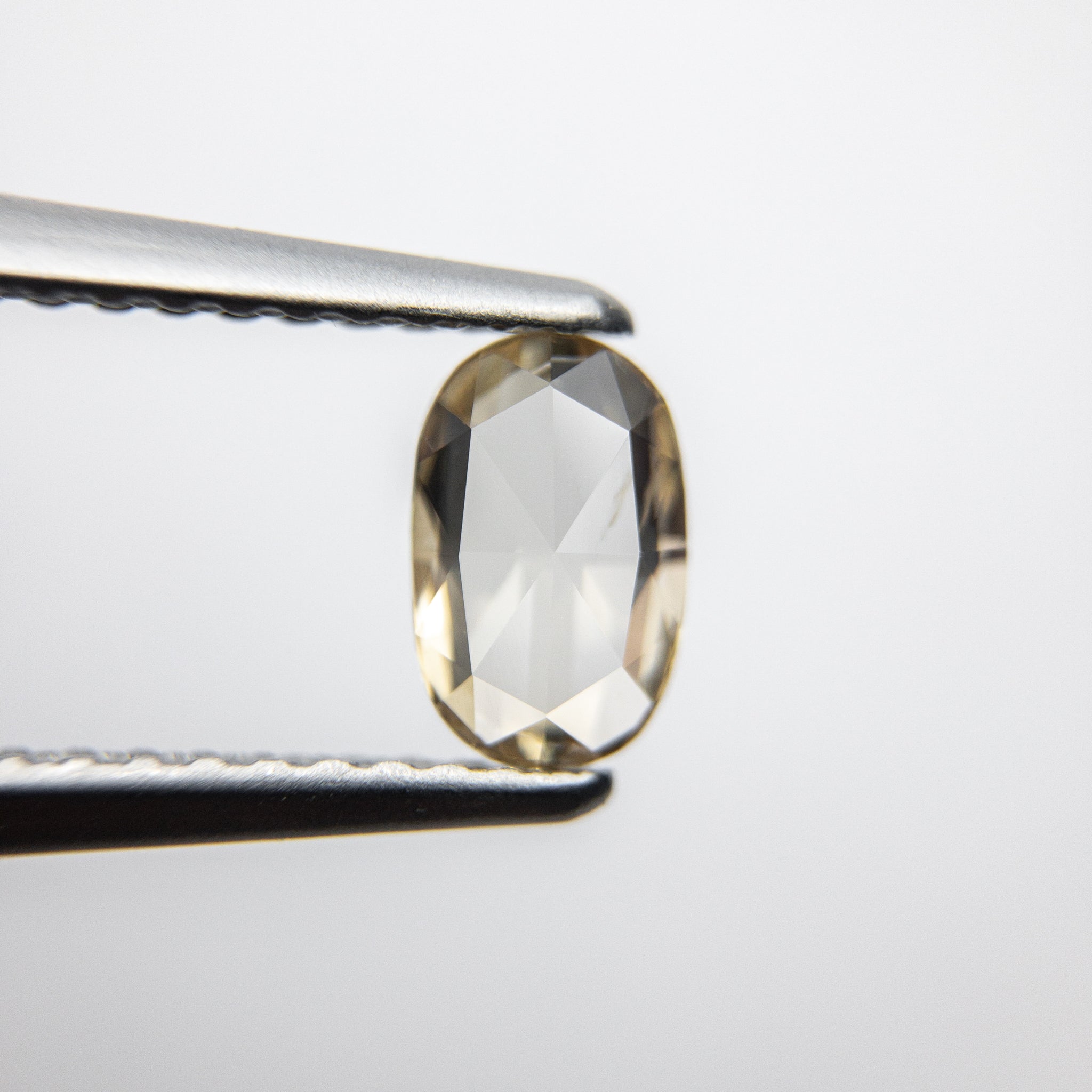 0.55ct 6.62x4.24x1.91mm Oval Rosecut 18090-10 - Misfit Diamonds