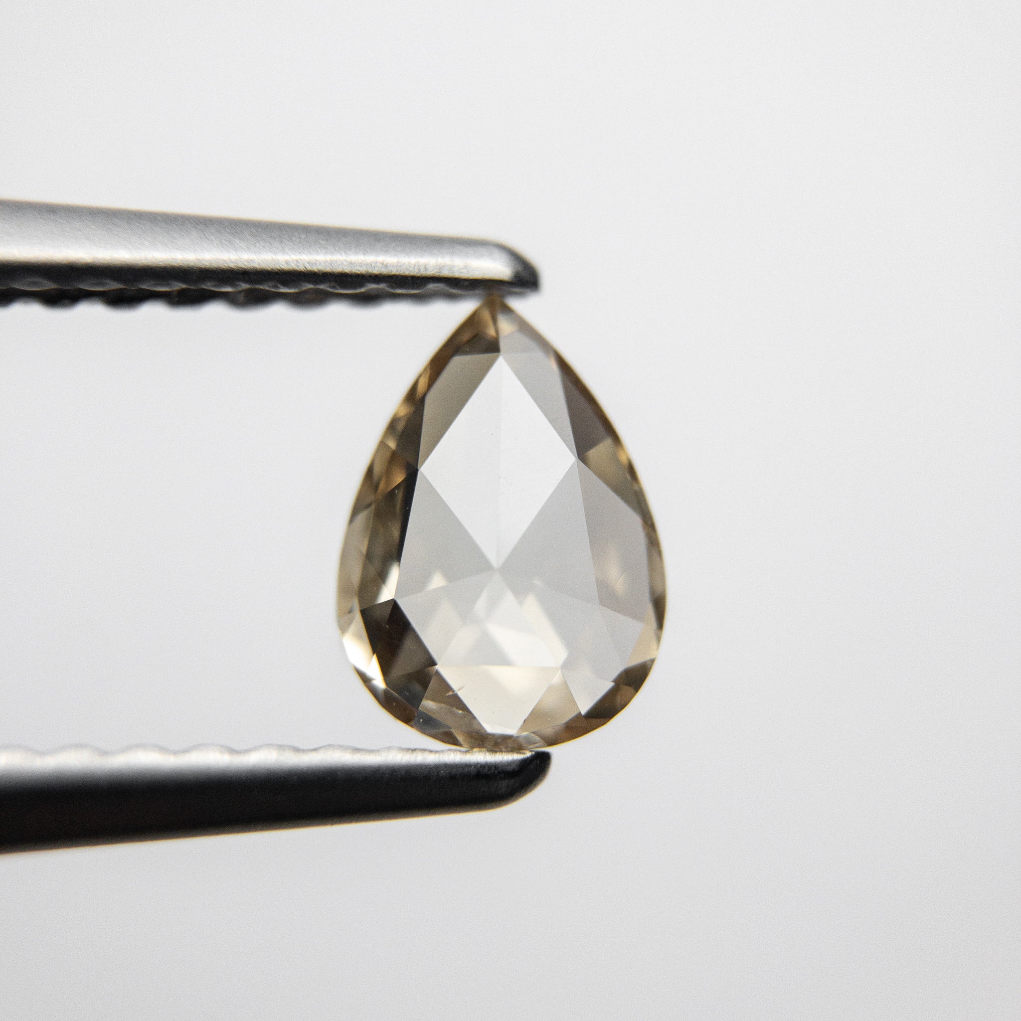 0.49ct 6.76x4.89x1.89mm Pear Rosecut 18090-12 - Misfit Diamonds