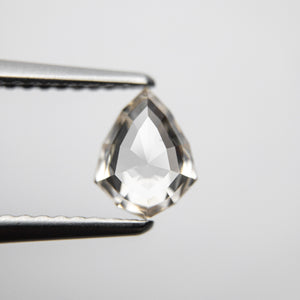 0.81ct 7.32x5.68x2.59mm Geo Pear Rosecut 18090-13 - Misfit Diamonds