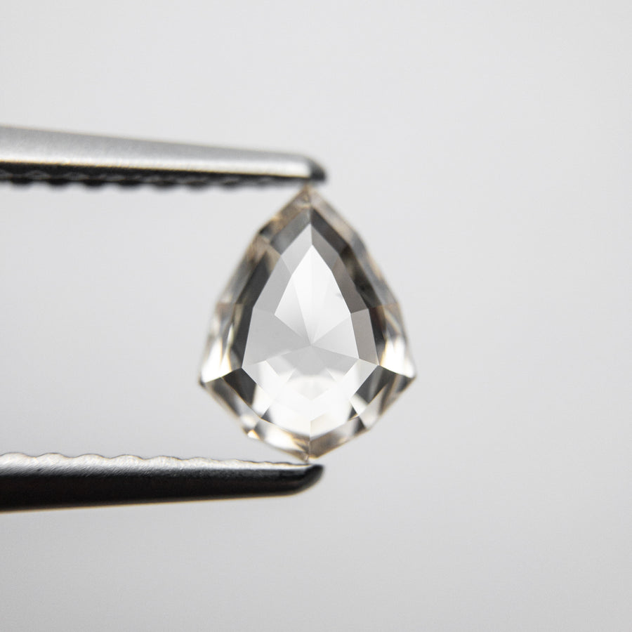 0.81ct 7.32x5.68x2.59mm Geo Pear Rosecut 18090-13 - Misfit Diamonds