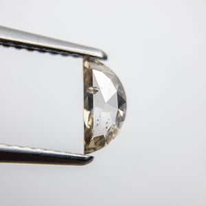 0.57ct 7.72x3.51x2.35mm Half Moon Rosecut 18090-20 - Misfit Diamonds