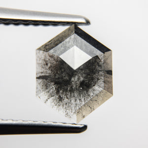 1.47ct 9.14x7.03x2.86mm Hexagon Rosecut 18091-01 - Misfit Diamonds