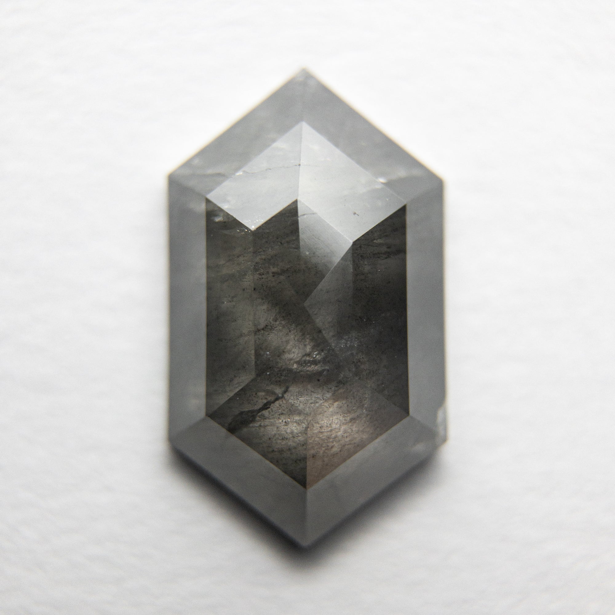 2.32ct 11.85x6.98x3.23mm Hexagon Rosecut 18091-07 - Misfit Diamonds