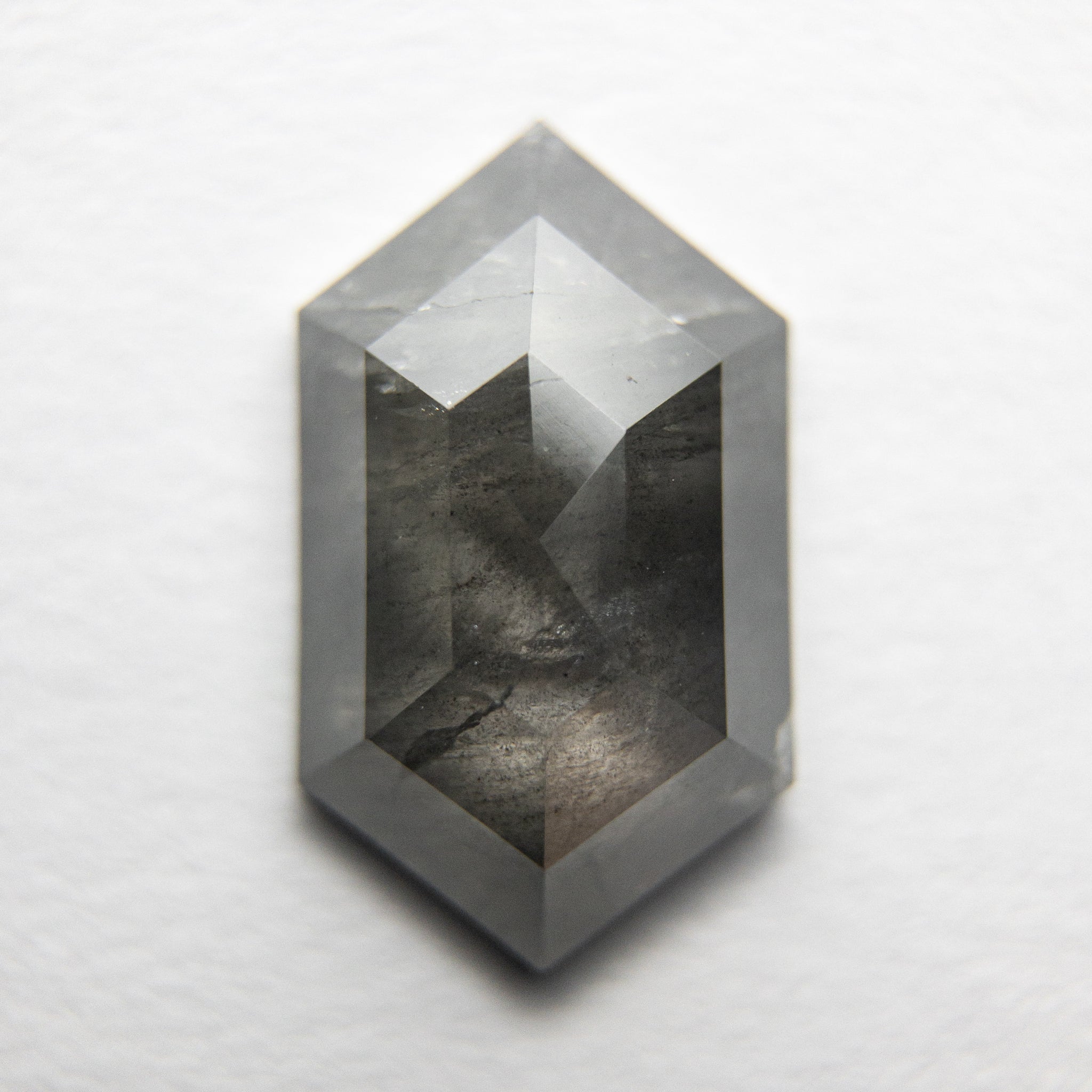 2.32ct 11.85x6.98x3.23mm Hexagon Rosecut 18091-07 - Misfit Diamonds