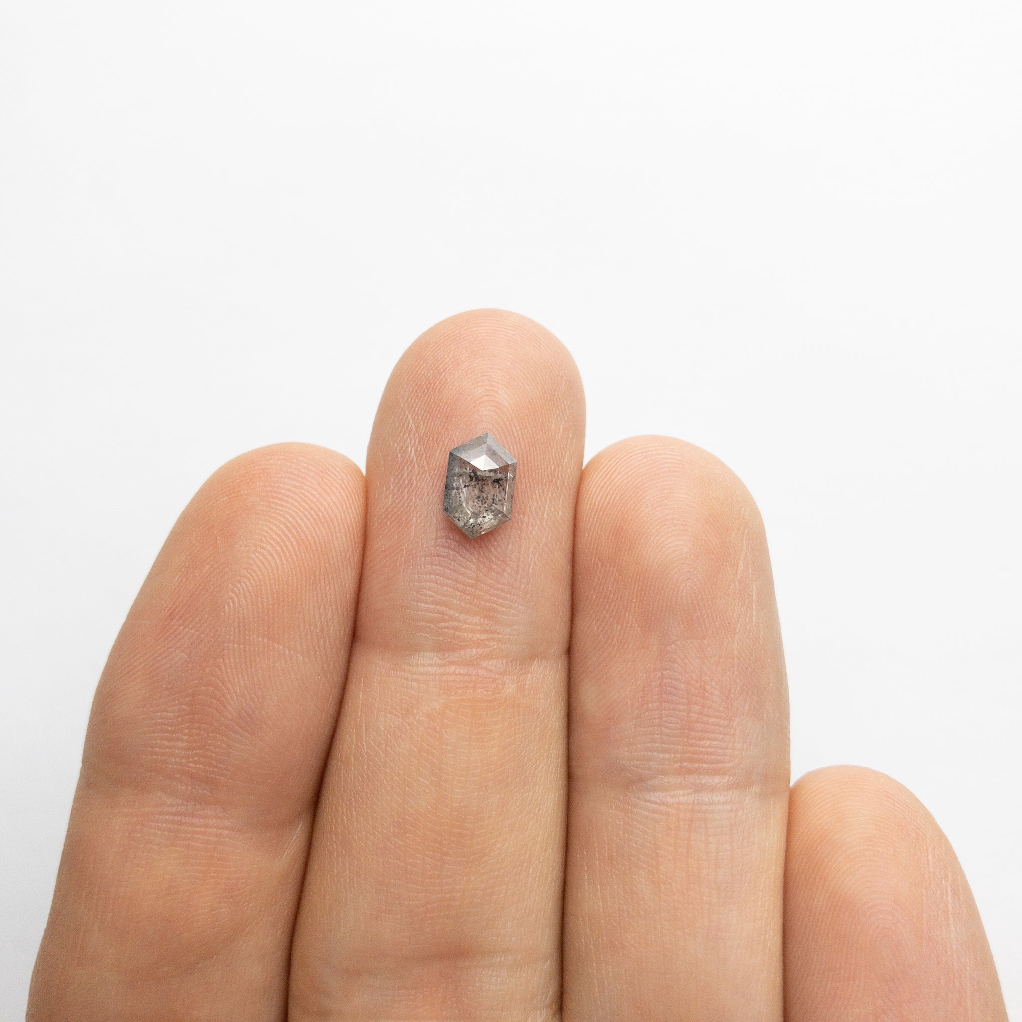 1.14ct 8.01x5.11x3.07mm Hexagon Rosecut 18091-08 - Misfit Diamonds