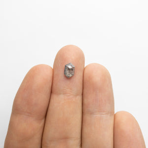1.14ct 8.01x5.11x3.07mm Hexagon Rosecut 18091-08 - Misfit Diamonds