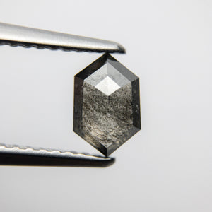 0.89ct 7.28x4.73x2.91mm Hexagon Rosecut 18091-09 - Misfit Diamonds