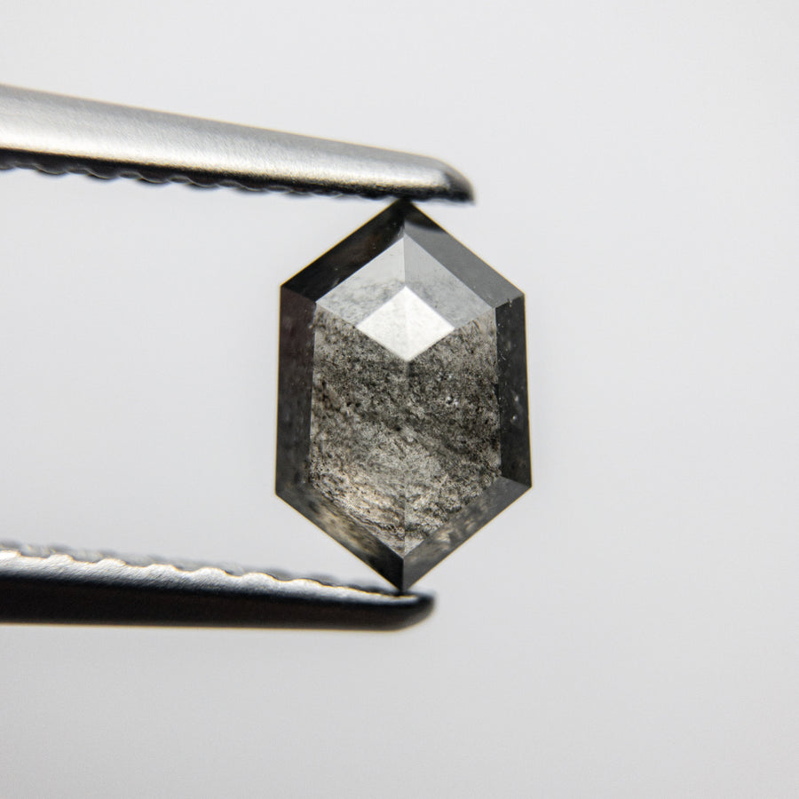 0.89ct 7.28x4.73x2.91mm Hexagon Rosecut 18091-09 - Misfit Diamonds