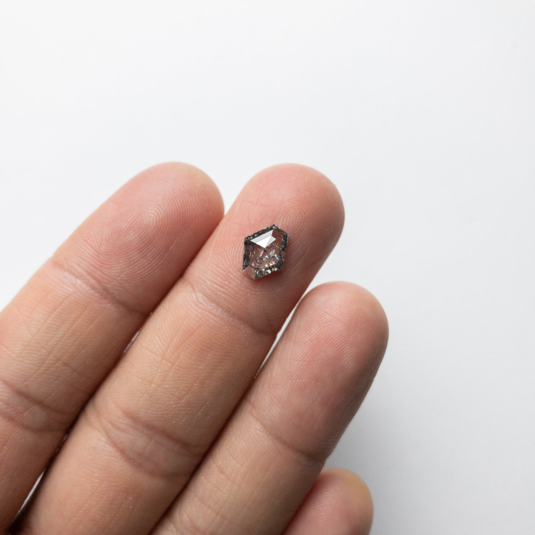 1.13ct 8.50x7.33x2.62mm Geometric Rosecut 18093-01 - Misfit Diamonds