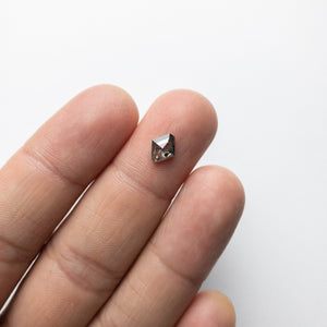 0.85ct 7.19x6.18x2.65mm Geometric Rosecut 18093-05 - Misfit Diamonds