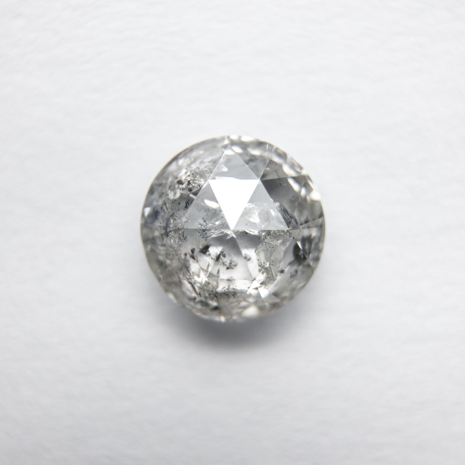 1.10ct 6.49x6.43x3.21mm Round Double Cut 18094-01 - Misfit Diamonds