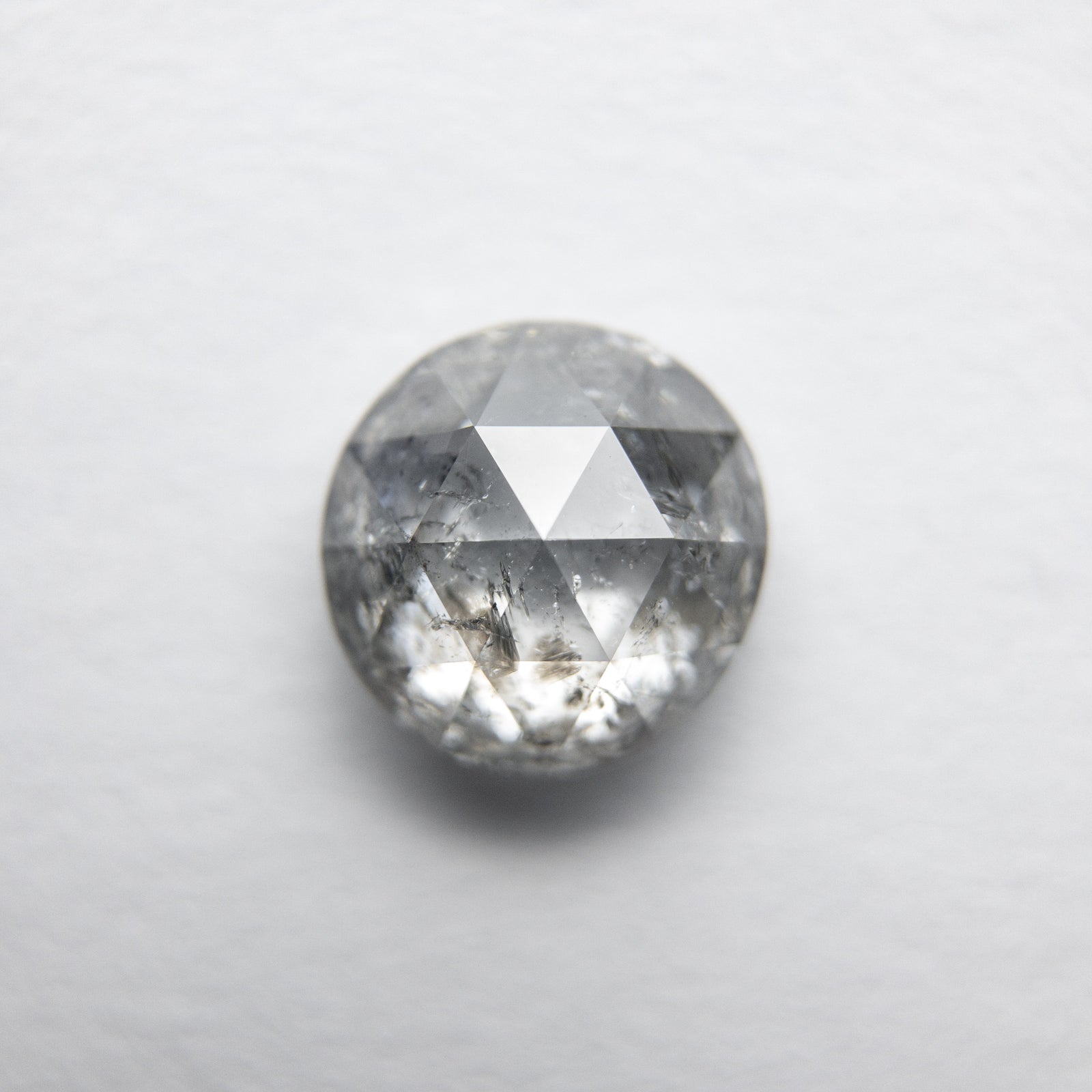 1.39ct 6.81x6.62x3.57mm Round Double Cut 18094-06 - Misfit Diamonds