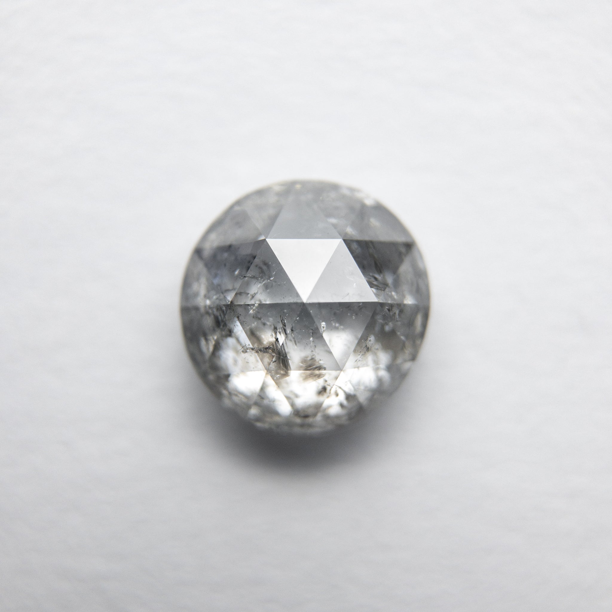 1.39ct 6.81x6.62x3.57mm Round Double Cut 18094-06 - Misfit Diamonds