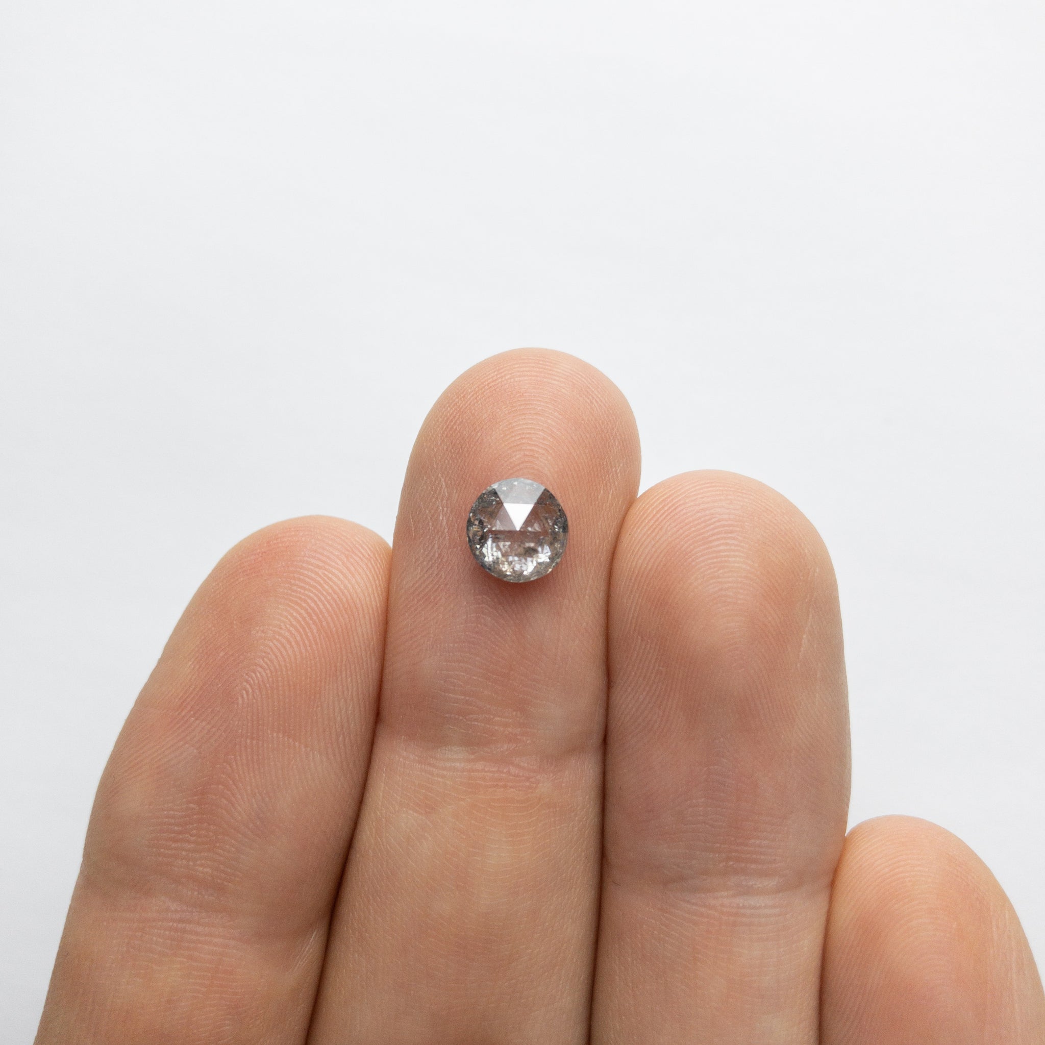 1.39ct 6.81x6.62x3.57mm Round Double Cut 18094-06 - Misfit Diamonds