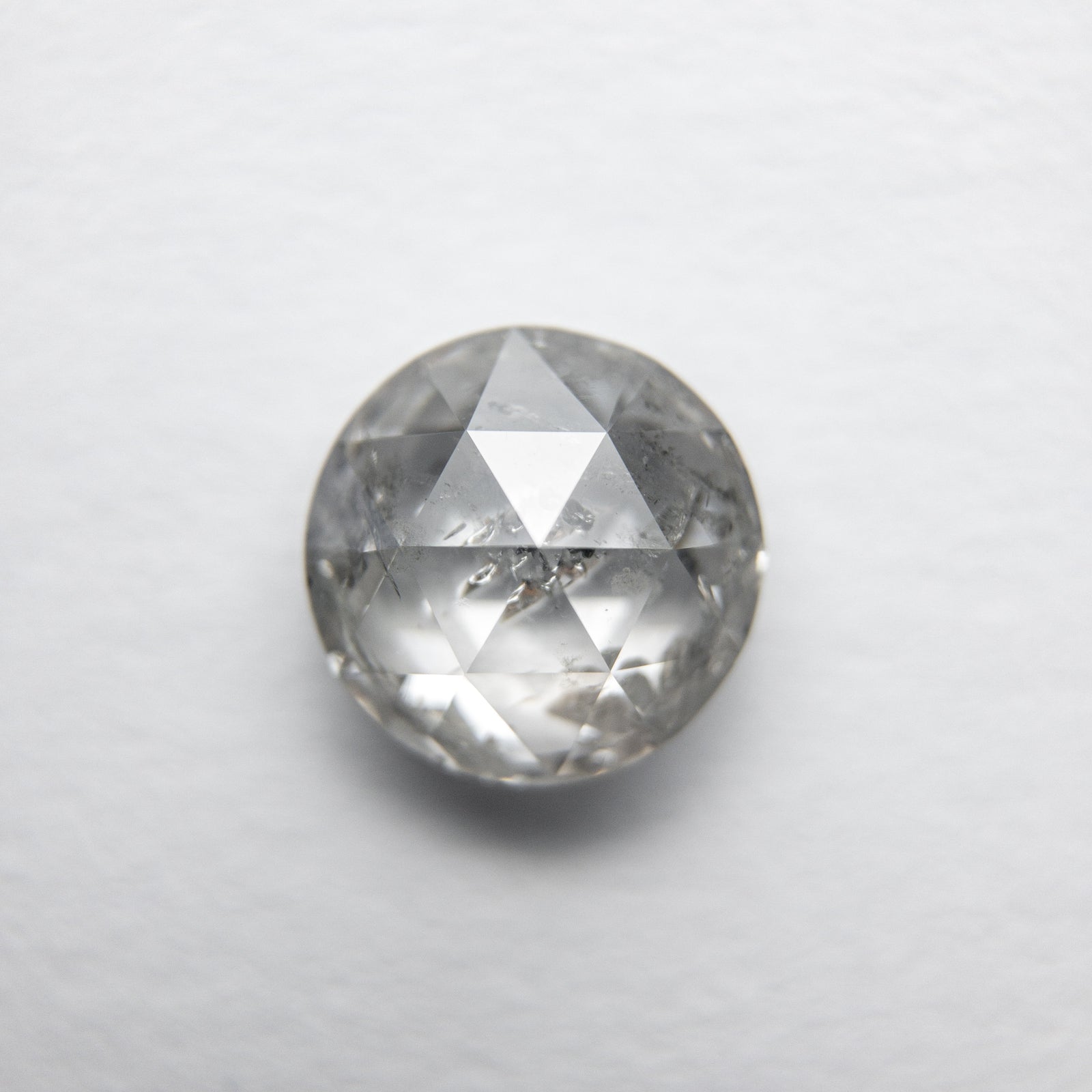 1.37ct 6.83x6.80x3.51mm Round Double Cut 18094-17 - Misfit Diamonds