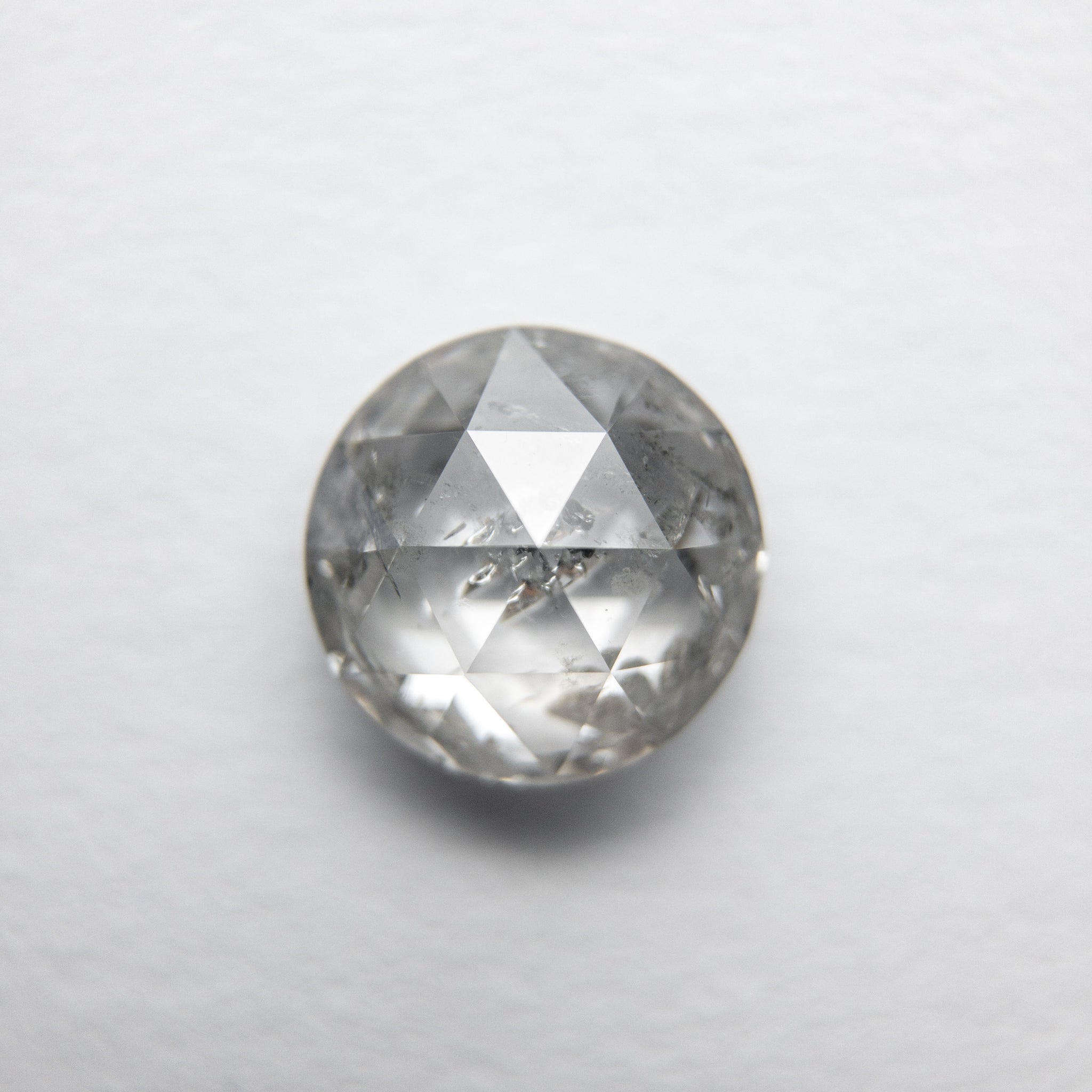 1.37ct 6.83x6.80x3.51mm Round Double Cut 18094-17 - Misfit Diamonds