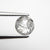 0.99ct 6.47x6.43x3.08mm Round Double Cut 18094-33 - Misfit Diamonds