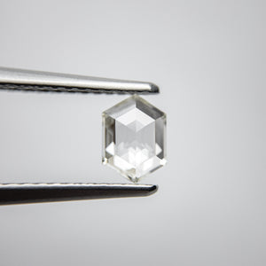 0.52ct 6.31x4.56x1.96mm VS2 K/L Hexagon Rosecut 18107-05 - Misfit Diamonds
