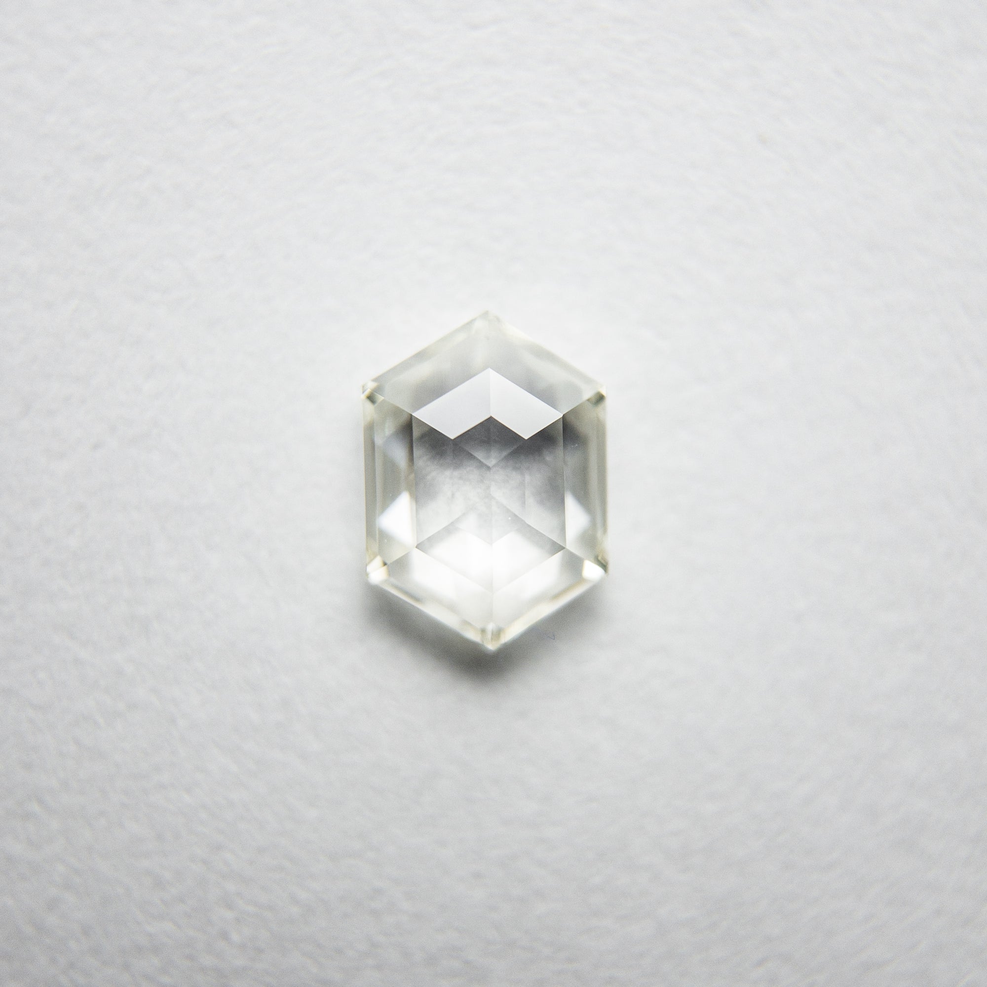 0.52ct 6.31x4.56x1.96mm VS2 K/L Hexagon Rosecut 18107-05 - Misfit Diamonds