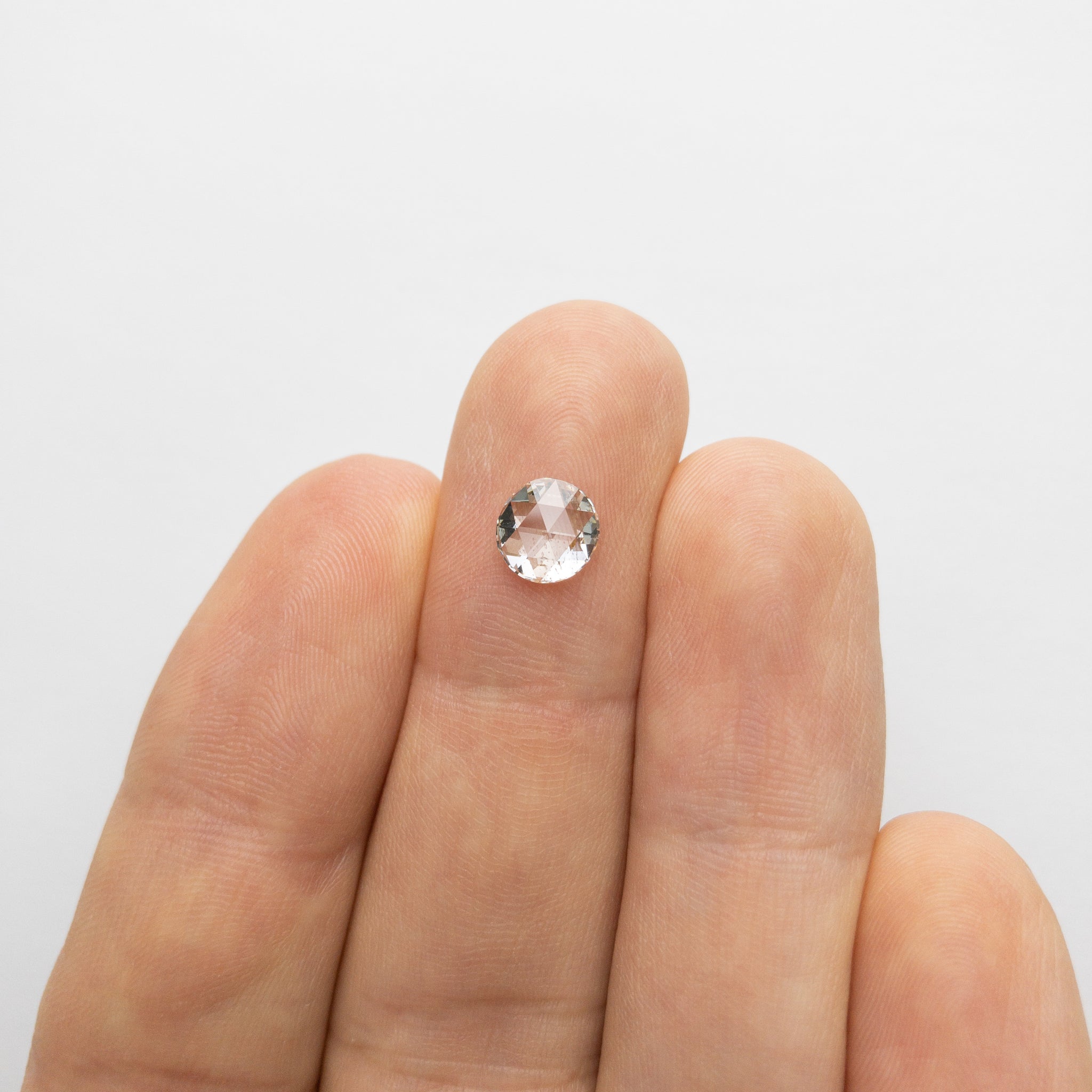 1.04ct 7.00x6.73x2.39mm SI1 J Round Rosecut 18108-02 - Misfit Diamonds