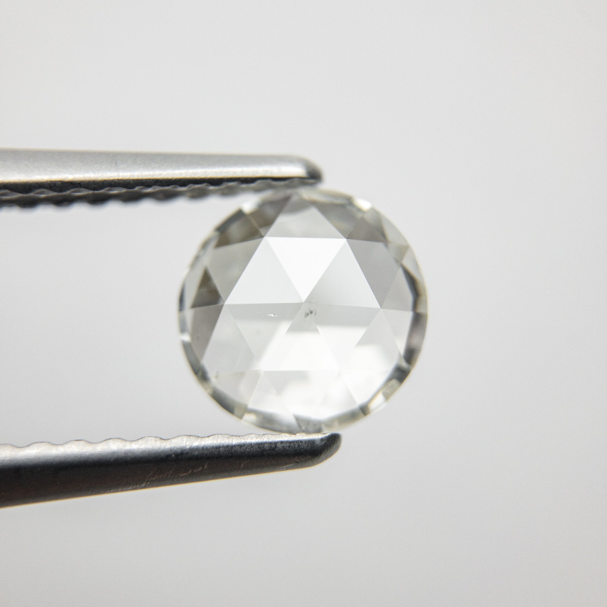0.98ct 6.73x6.61x2.44mm SI1 J Round Rosecut 18108-08 - Misfit Diamonds