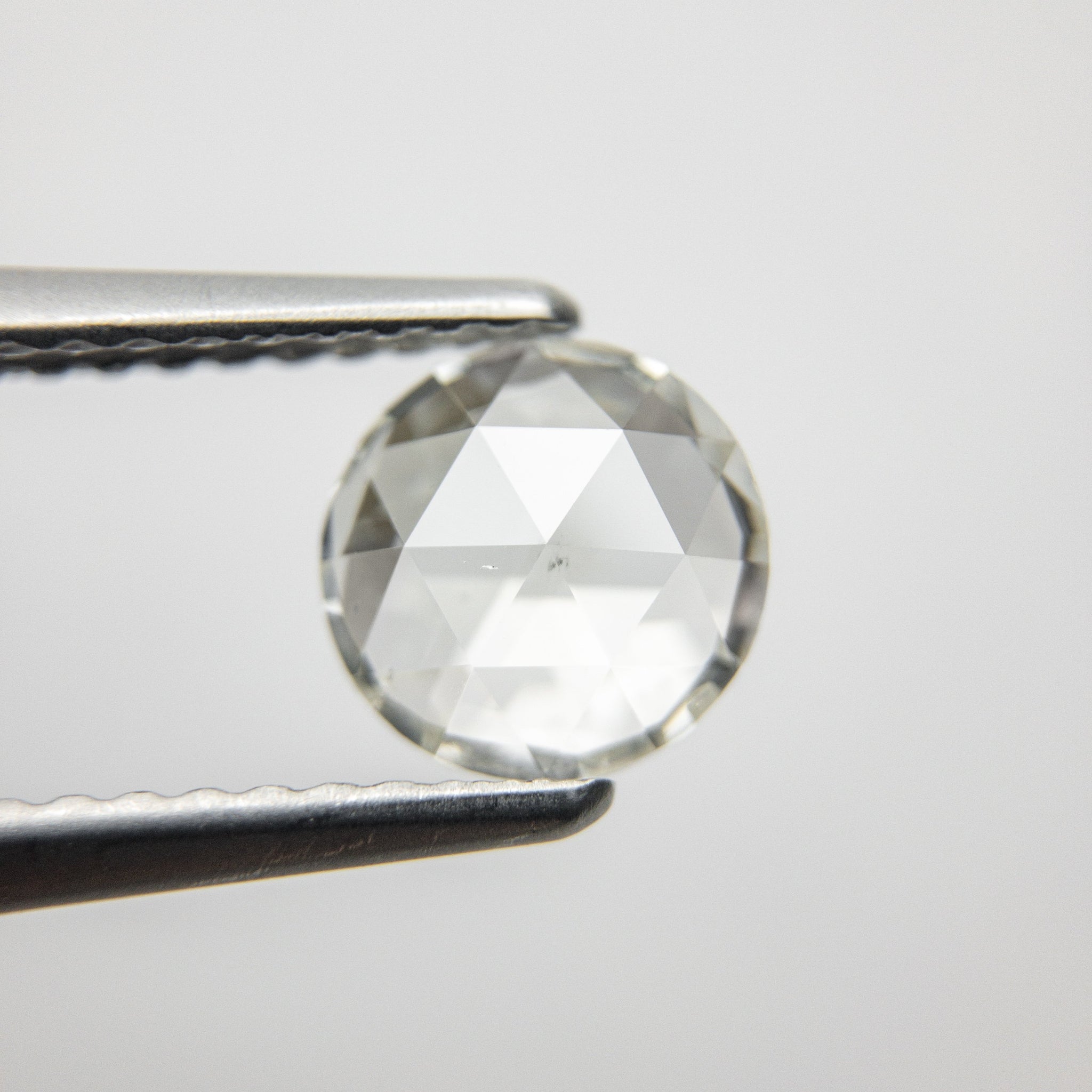 0.98ct 6.73x6.61x2.44mm SI1 J Round Rosecut 18108-08 - Misfit Diamonds