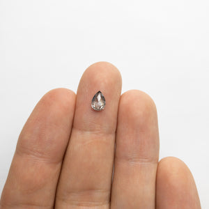 0.81ct 7.26x5.16x2.83mm Pear Double Cut 18110-02 - Misfit Diamonds