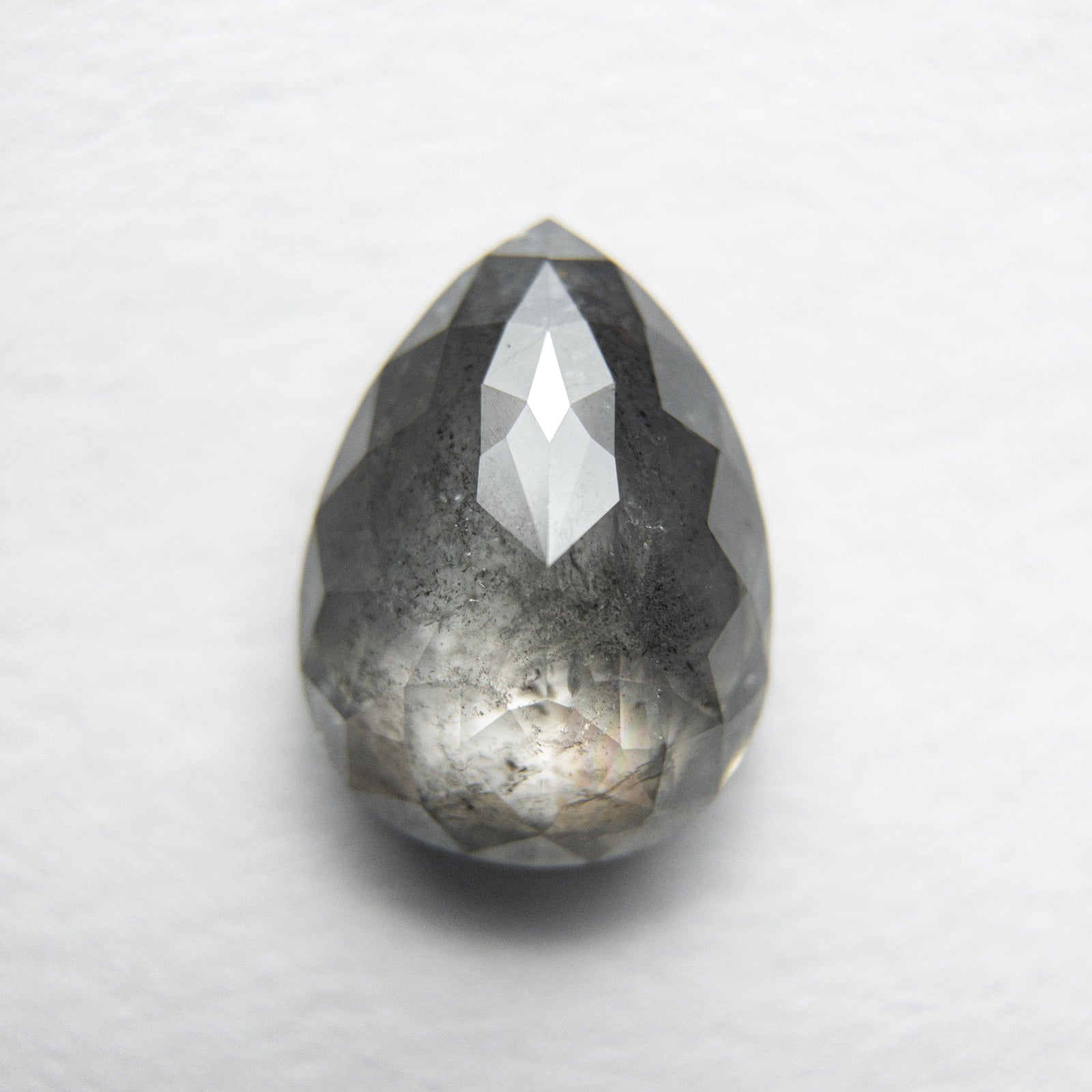 1.68ct 9.03x6.70x3.32mm Pear Double Cut 18110-04 - Misfit Diamonds
