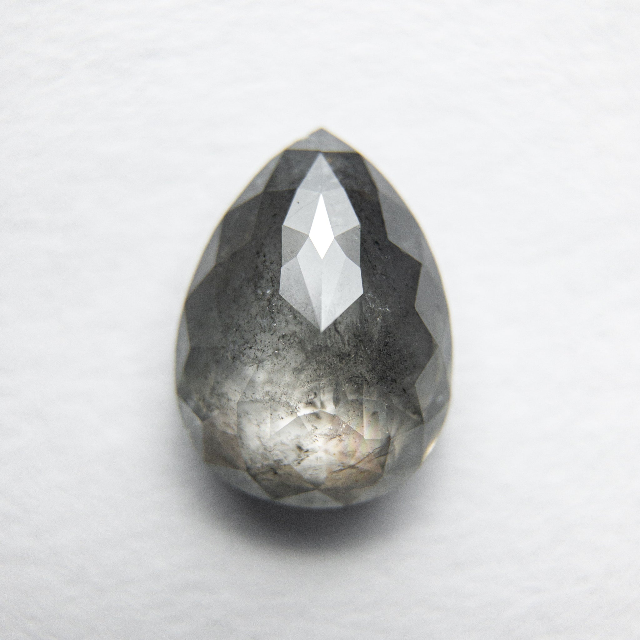 1.68ct 9.03x6.70x3.32mm Pear Double Cut 18110-04 - Misfit Diamonds