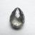 1.68ct 9.03x6.70x3.32mm Pear Double Cut 18110-04 - Misfit Diamonds
