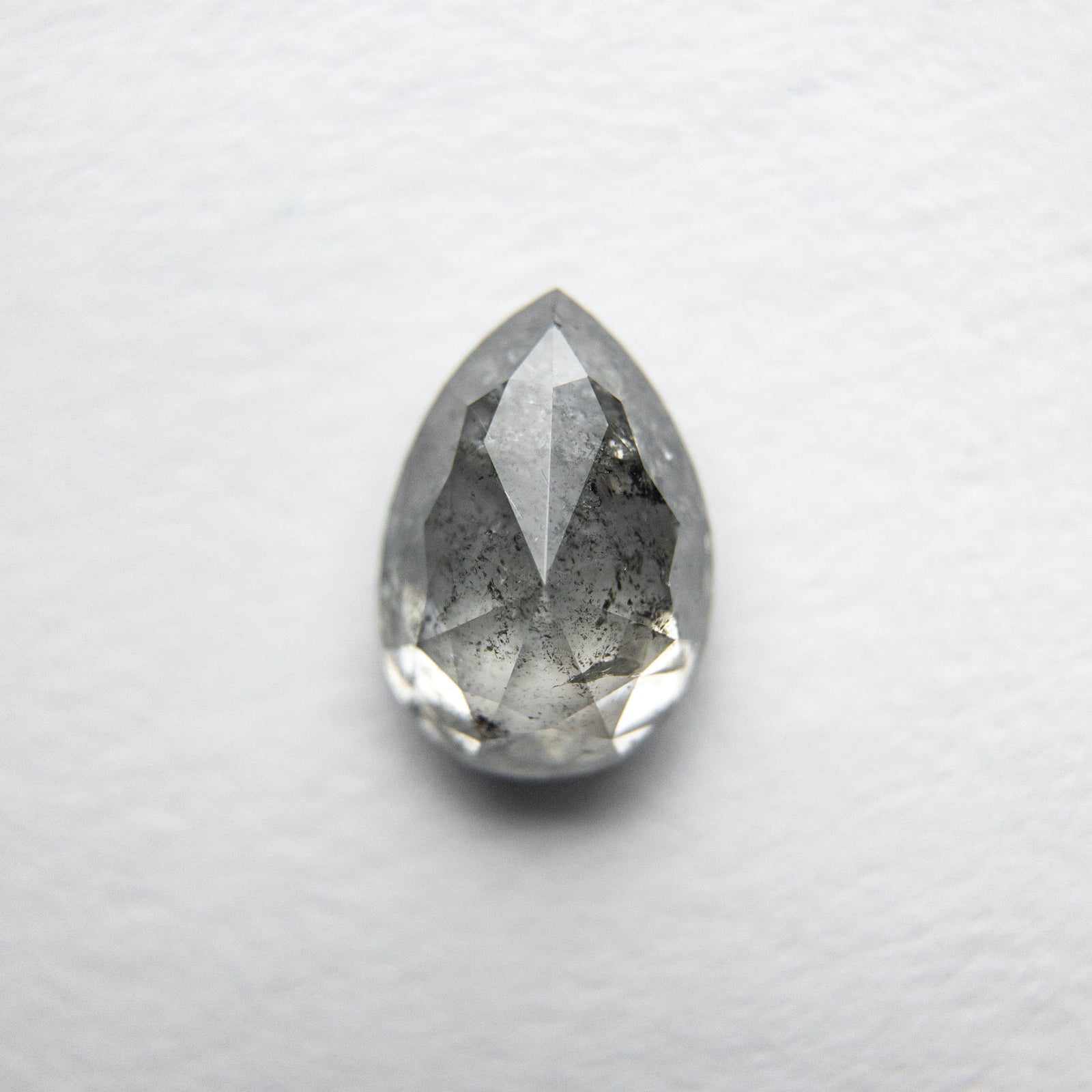 0.90ct 7.30x5.05x3.16mm Pear Double Cut 18110-05 - Misfit Diamonds