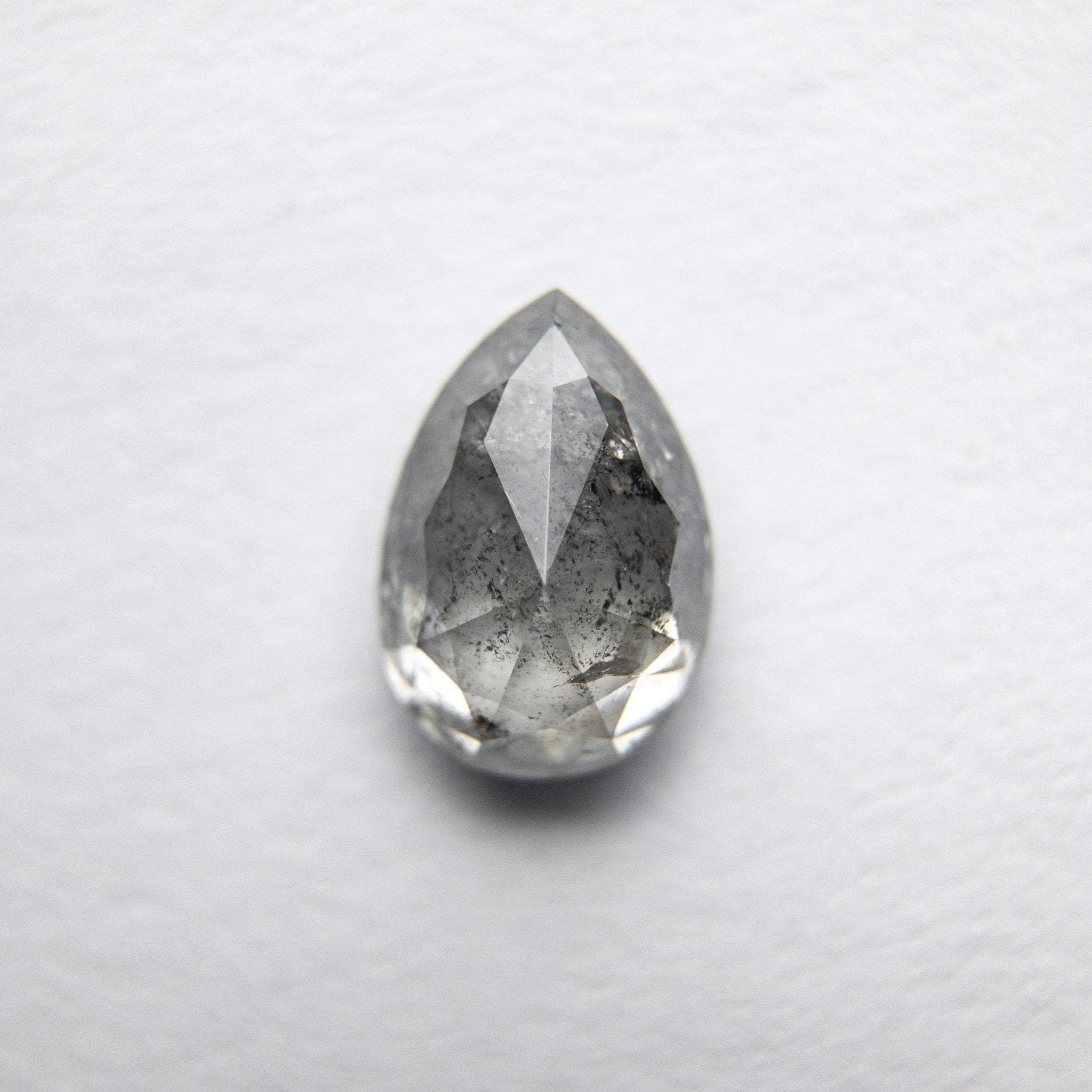 0.90ct 7.30x5.05x3.16mm Pear Double Cut 18110-05 - Misfit Diamonds
