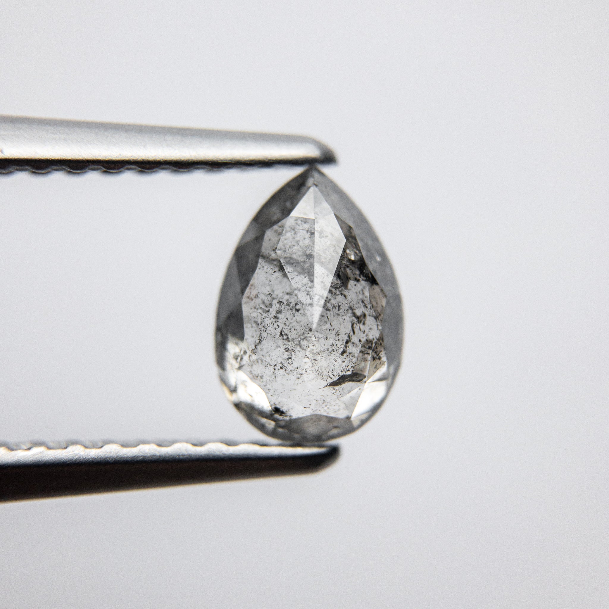 0.90ct 7.30x5.05x3.16mm Pear Double Cut 18110-05 - Misfit Diamonds