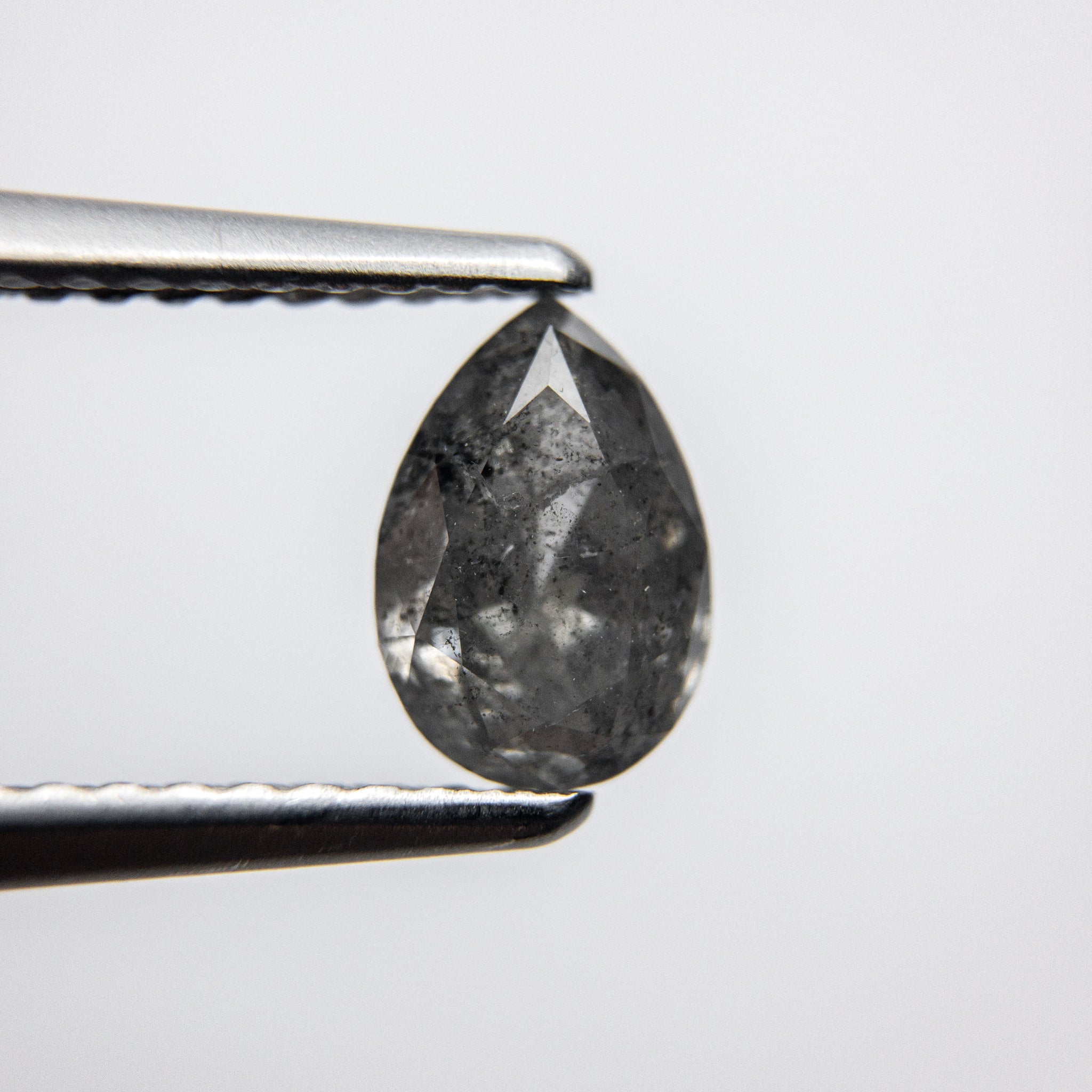 0.90ct 7.30x5.05x3.16mm Pear Double Cut 18110-05 - Misfit Diamonds