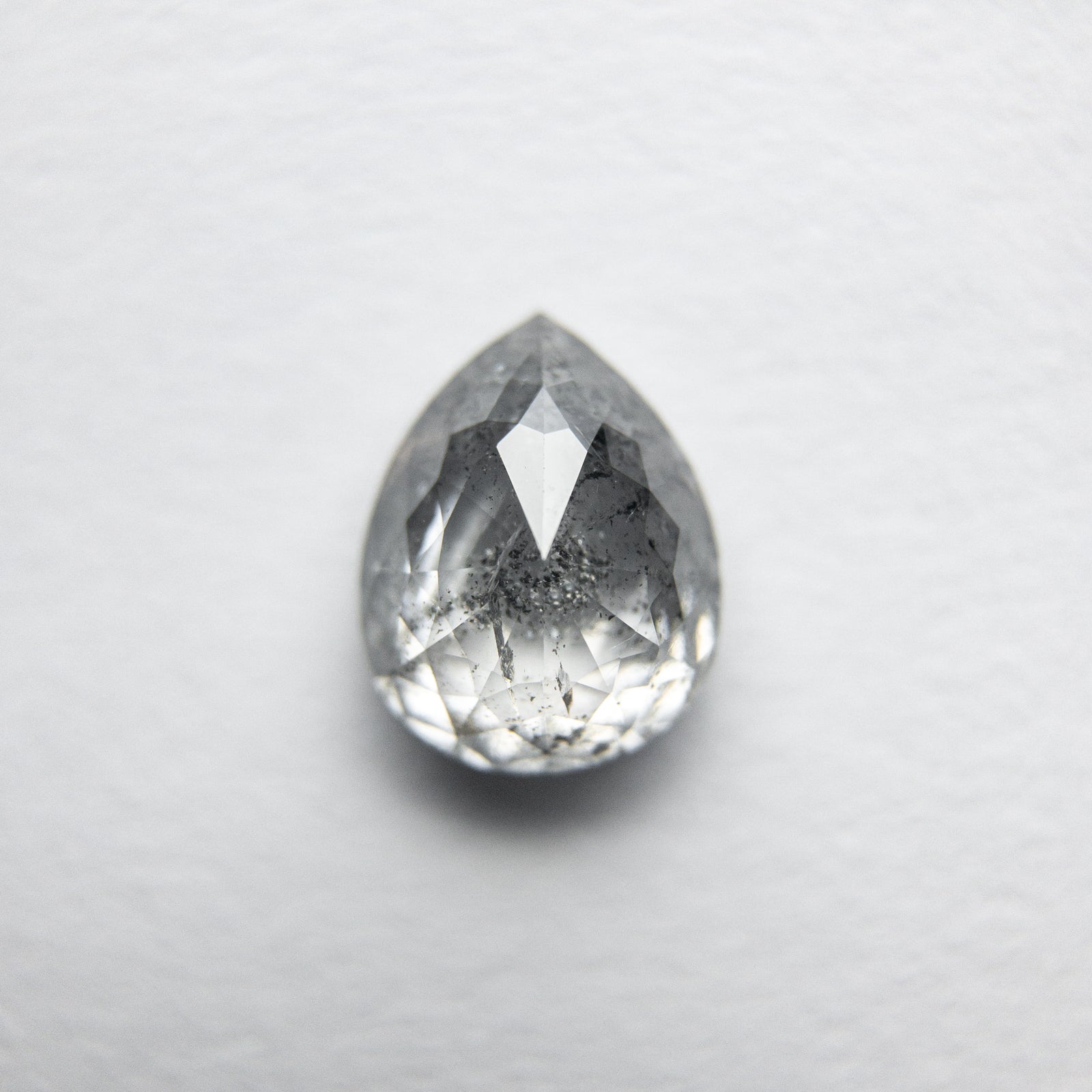 1.02ct 6.89x5.47x3.32mm Pear Double Cut 18110-07 - Misfit Diamonds