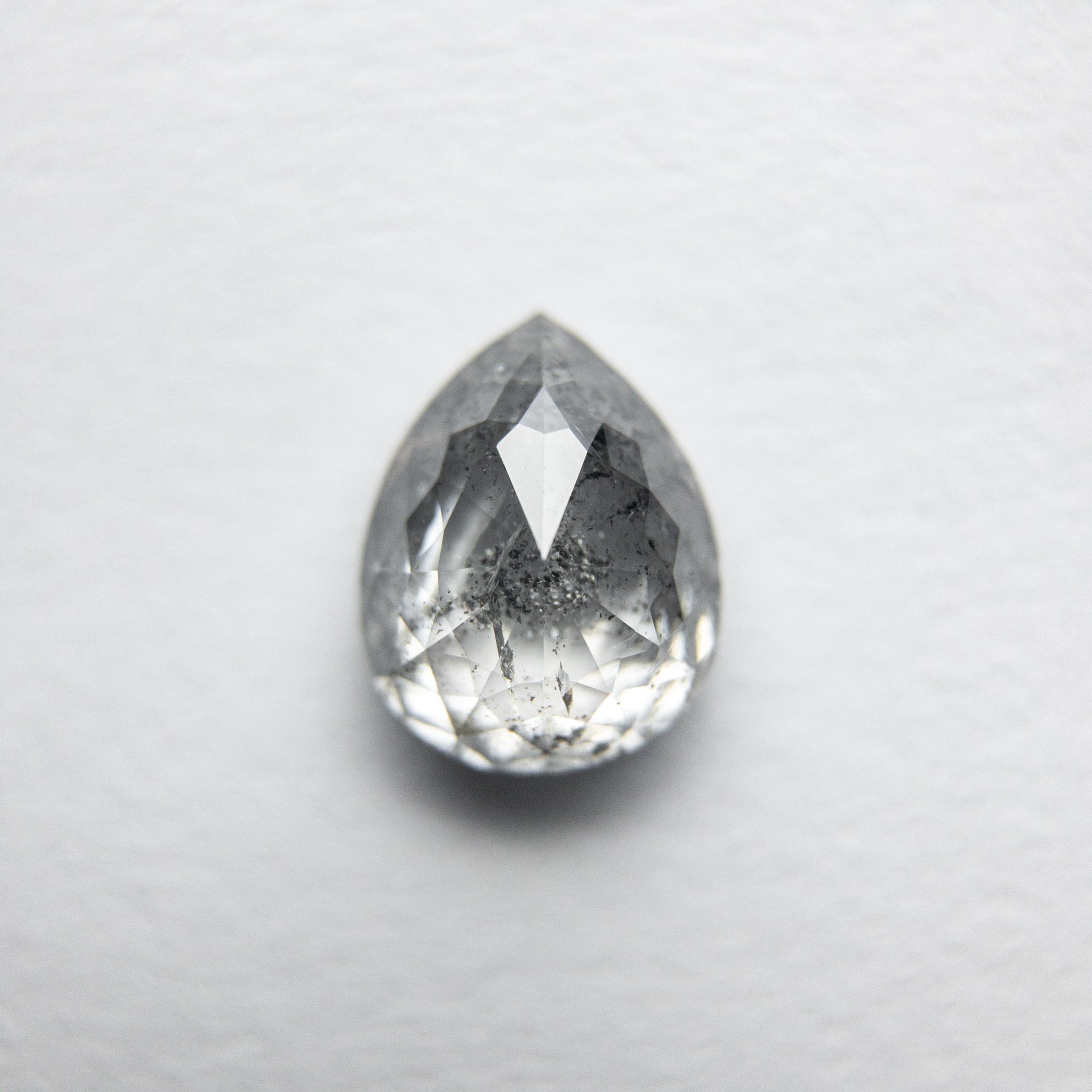 1.02ct 6.89x5.47x3.32mm Pear Double Cut 18110-07 - Misfit Diamonds