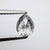 1.02ct 6.89x5.47x3.32mm Pear Double Cut 18110-07 - Misfit Diamonds