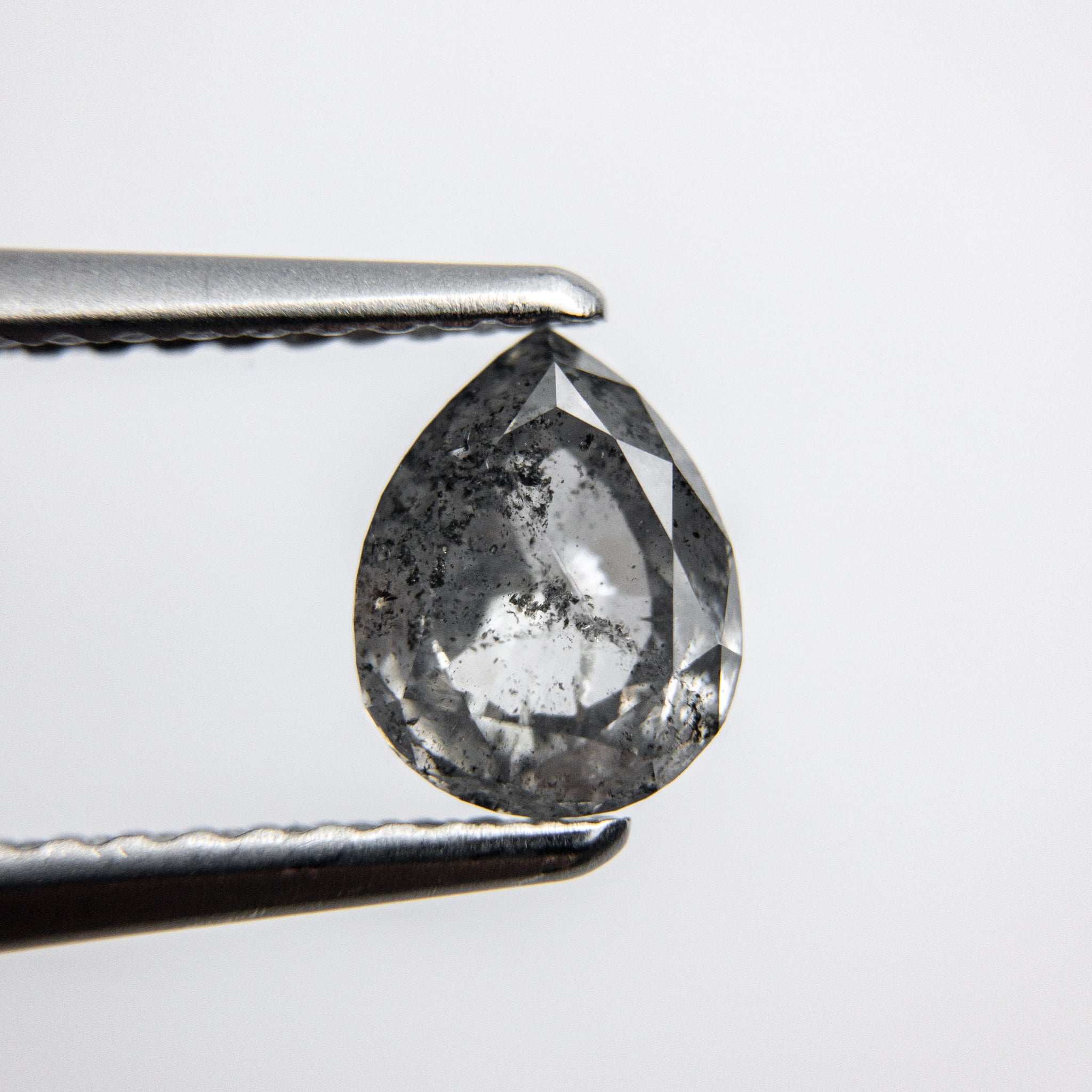1.02ct 6.89x5.47x3.32mm Pear Double Cut 18110-07 - Misfit Diamonds
