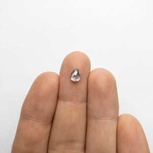 1.02ct 6.89x5.47x3.32mm Pear Double Cut 18110-07 - Misfit Diamonds