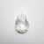 0.63ct 8.59x5.69x1.73mm I1 I/J Pear Rosecut 18111-01 - Misfit Diamonds