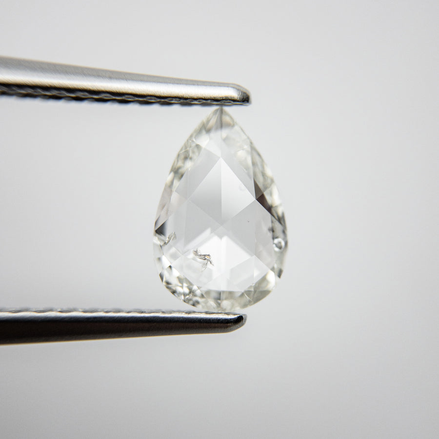 0.63ct 8.59x5.69x1.73mm I1 I/J Pear Rosecut 18111-01 - Misfit Diamonds