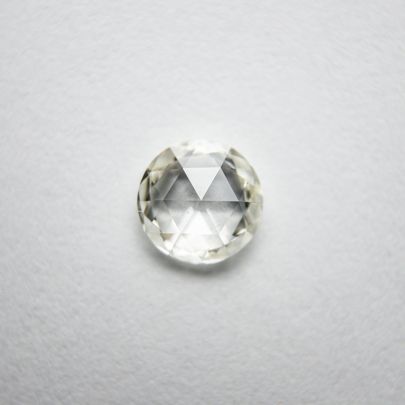 0.57ct 5.82x5.73x1.97mm SI1 K Round Rosecut 18111-02 - Misfit Diamonds