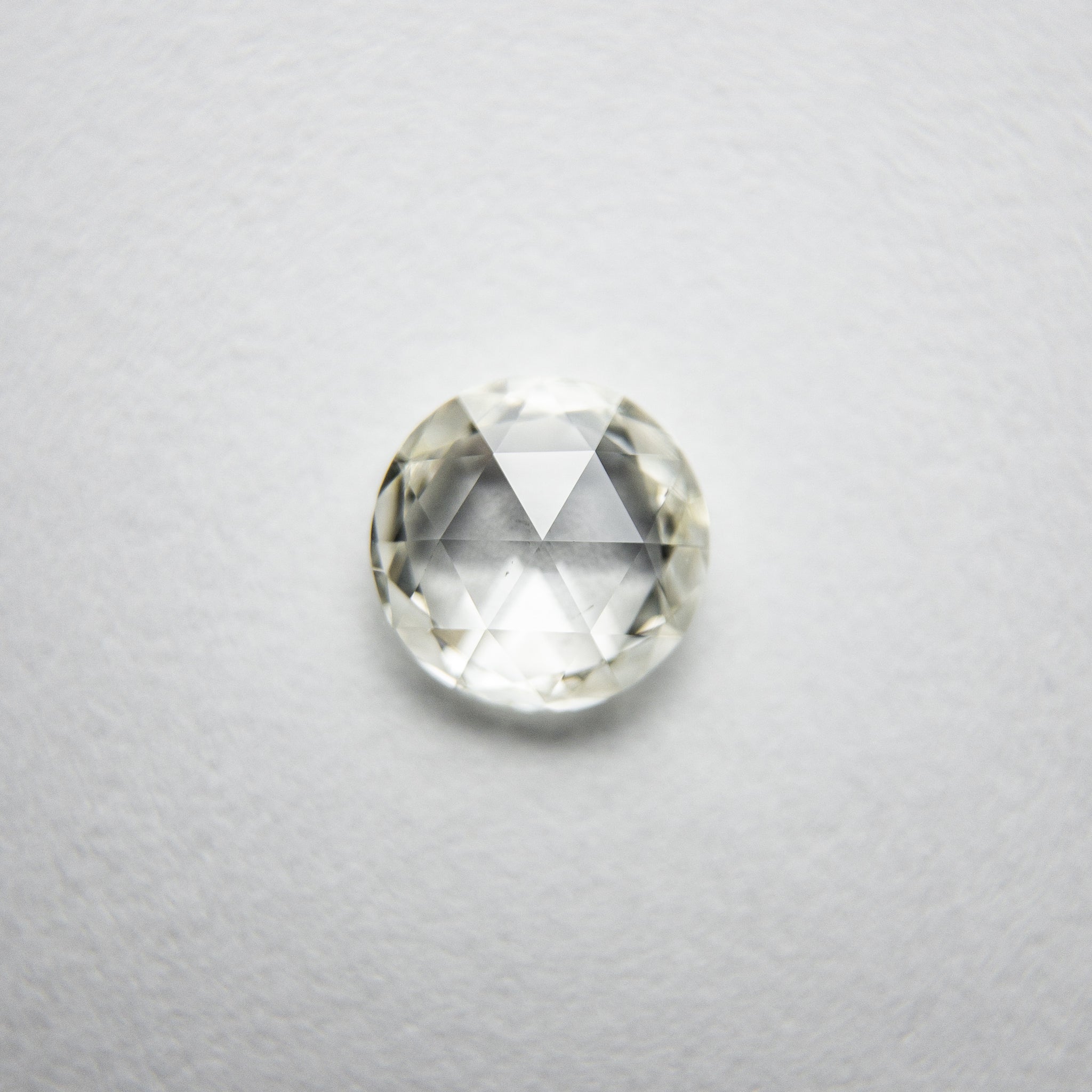 0.57ct 5.82x5.73x1.97mm SI1 K Round Rosecut 18111-02 - Misfit Diamonds