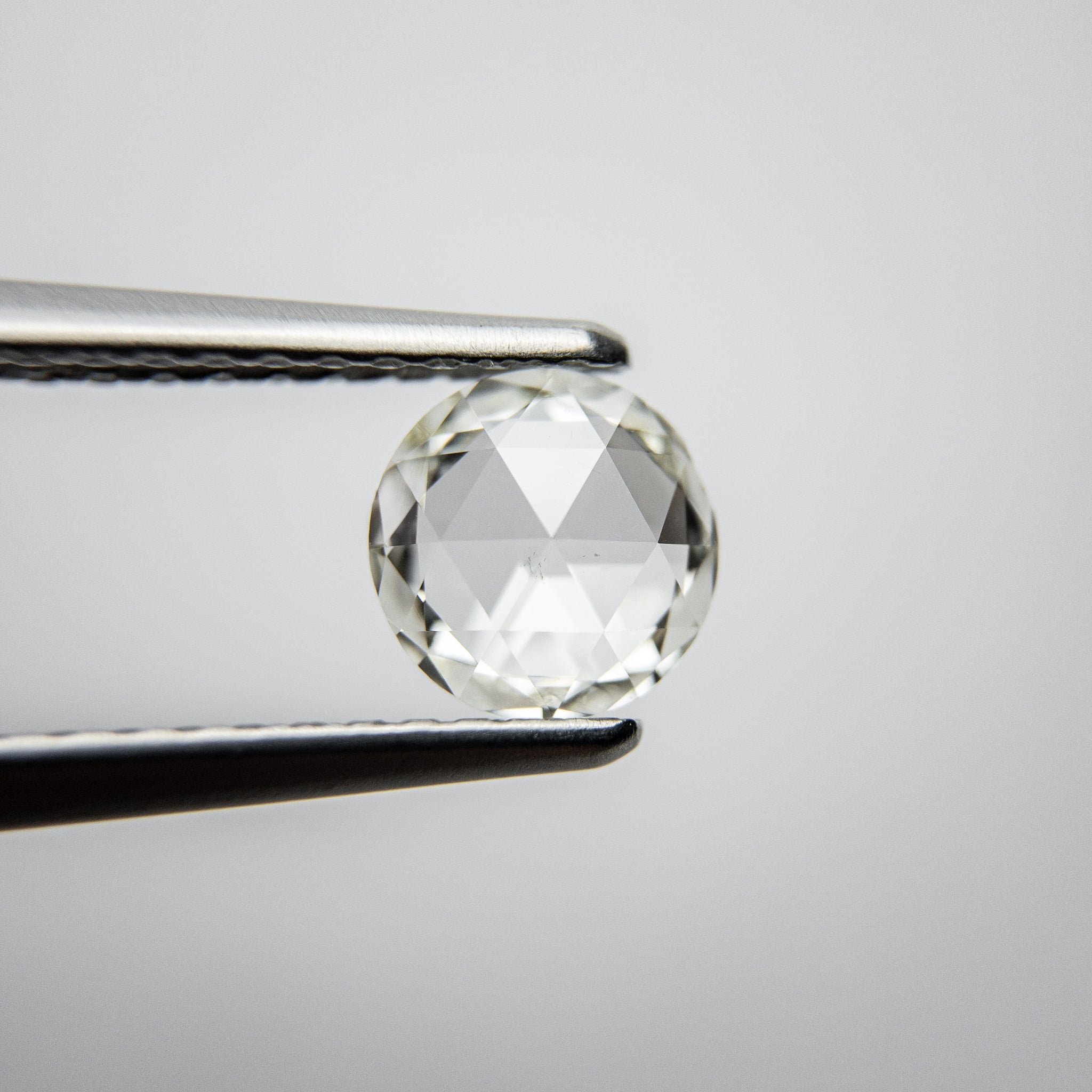 0.57ct 5.82x5.73x1.97mm SI1 K Round Rosecut 18111-02 - Misfit Diamonds