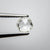 0.57ct 5.82x5.73x1.97mm SI1 K Round Rosecut 18111-02 - Misfit Diamonds