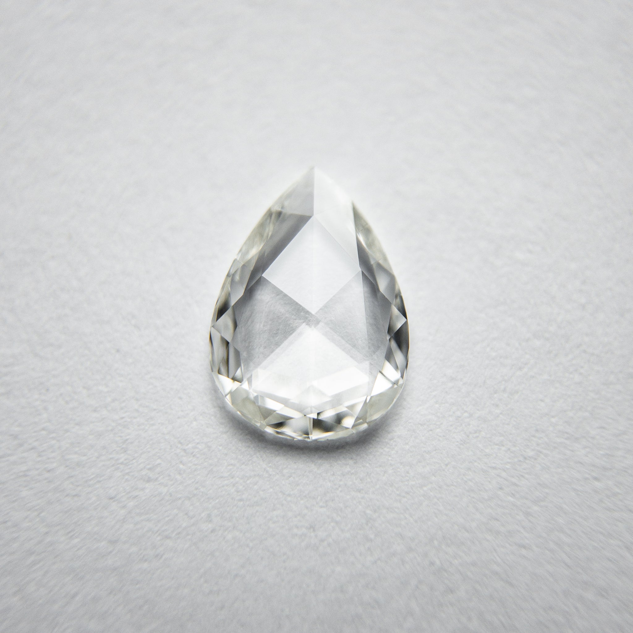0.49ct 8.00x5.67x1.27mm VS1 G/H Pear Rosecut 18111-04 - Misfit Diamonds