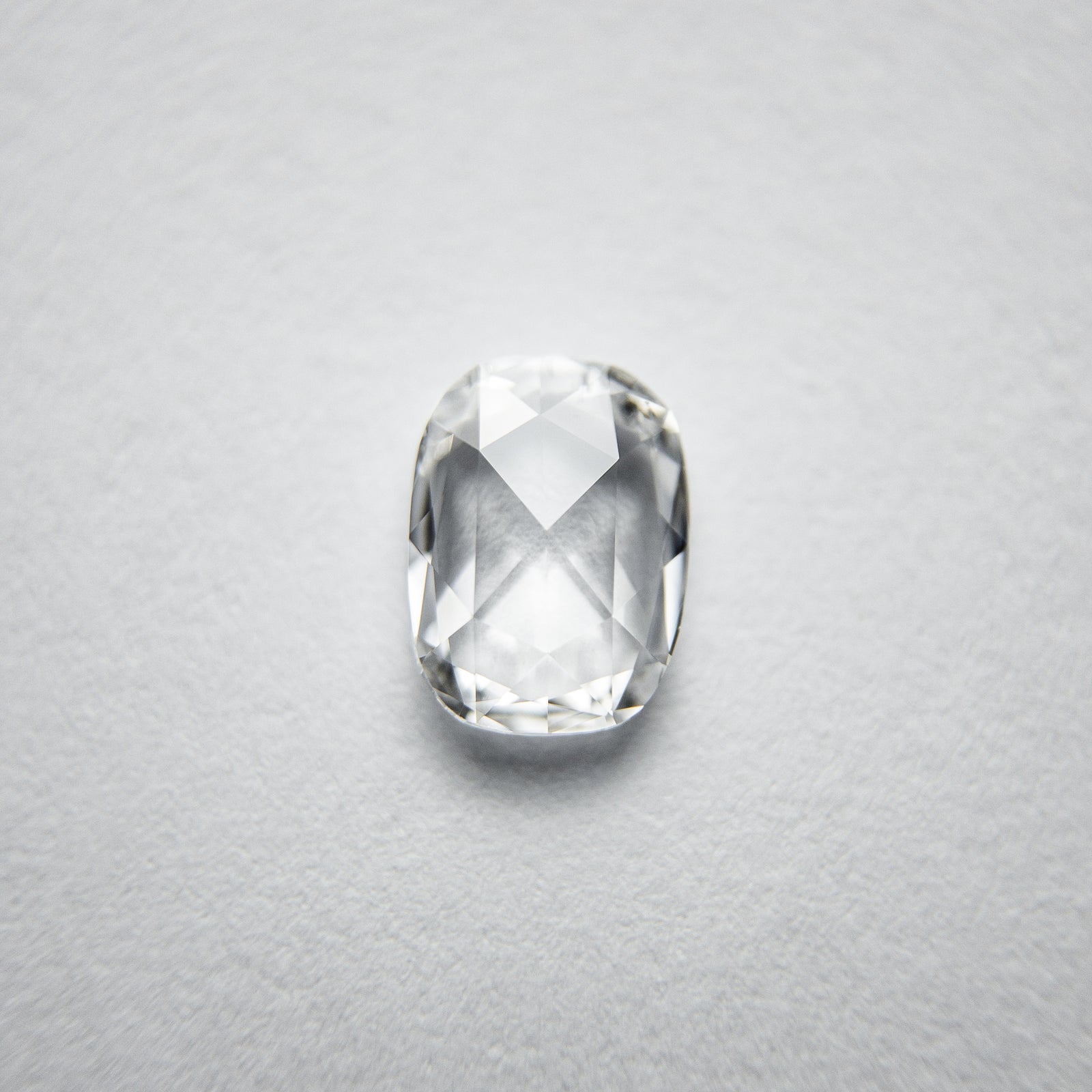 0.59ct 6.47x4.80x1.93mm SI2 D/E Cushion Rosecut 18111-06 - Misfit Diamonds