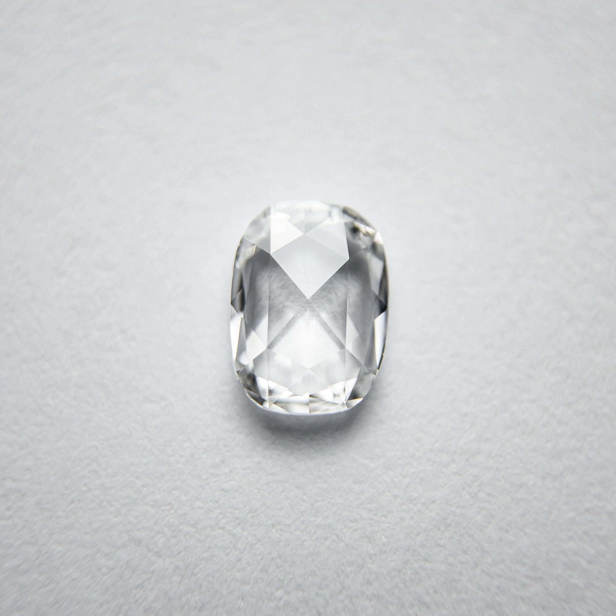 0.59ct 6.47x4.80x1.93mm SI2 D/E Cushion Rosecut 18111-06 - Misfit Diamonds