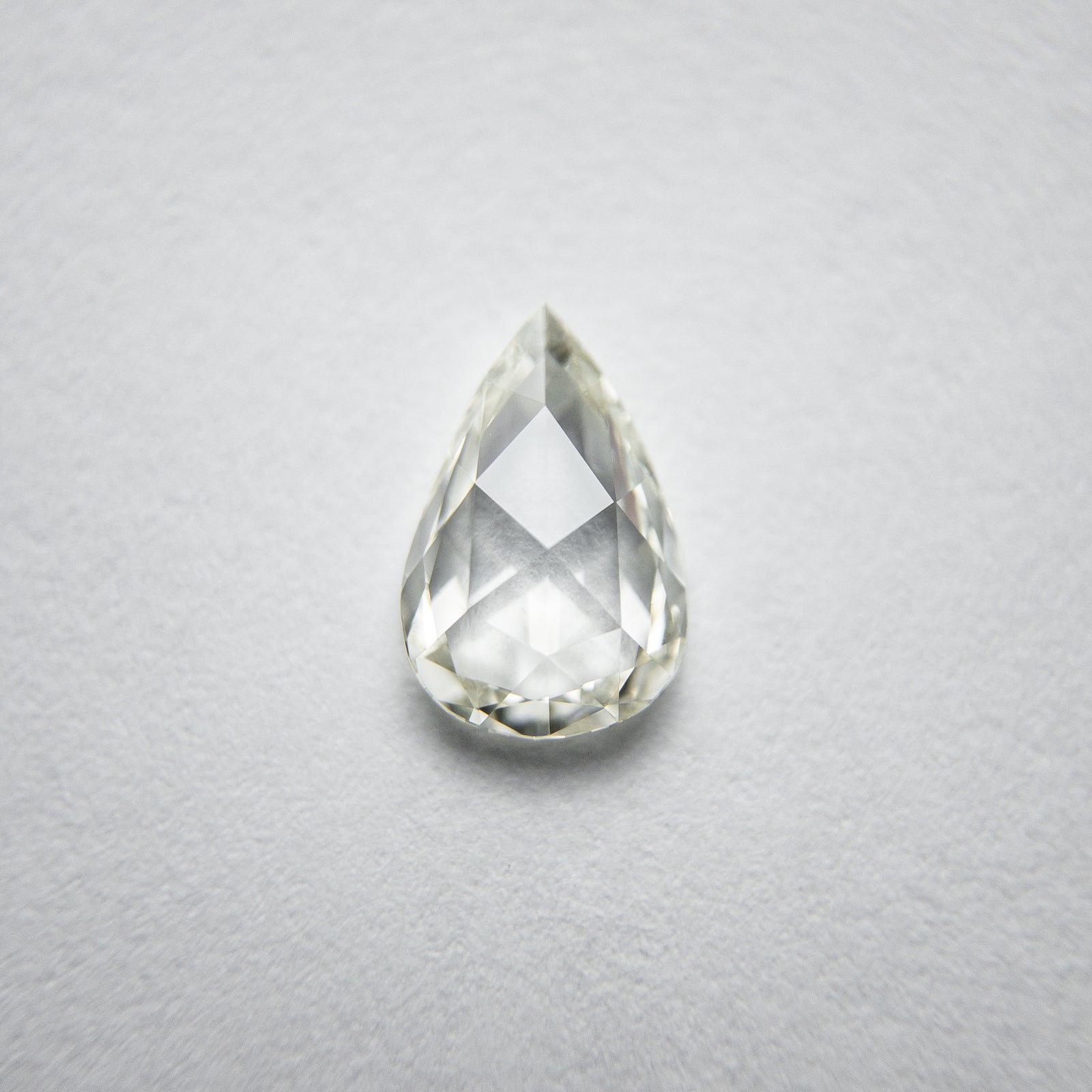 0.52ct 7.48x4.88x1.88mm SI1 K Pear Rosecut 18111-07 - Misfit Diamonds